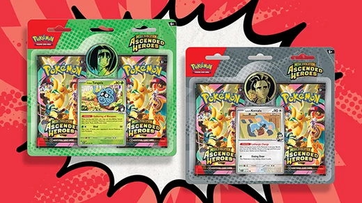 Blisters Erika / Larry — produit scellé Pokémon 30e Anniversaire