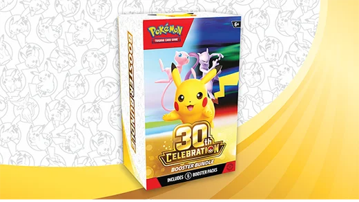 Booster Bundle — produit scellé Pokémon 30e Anniversaire