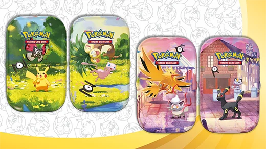 Mini Tin (Jour & Nuit) — produit scellé Pokémon 30e Anniversaire