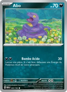 Carte Pokémon Abo 023/165 — 151