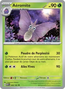Carte Pokémon Aéromite 049/165 — 151