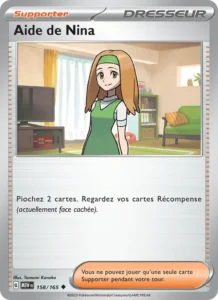 Carte Pokémon Aide de Nina 158/165 — 151