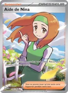 Carte Pokémon Aide de Nina 195/165 — 151