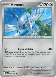 Carte Pokémon Airmure 060/120 — Nuit Noire
