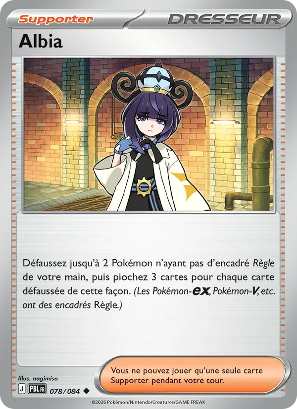 Carte Pokémon Albia 078/120 — Nuit Noire