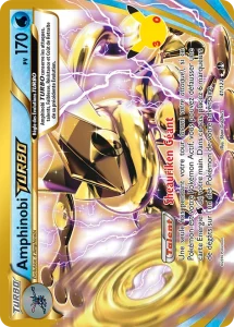 Carte Pokémon Amphinobi TURBO 41/122 du set 30e Anniversaire