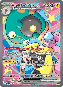 Carte Pokémon Ampibidou-ex de Mashynn 279/295 — Héros Transcendants