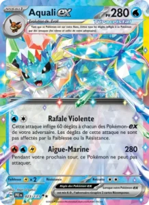 Carte Pokémon Aquali-ex 023/131 — Évolutions Prismatiques