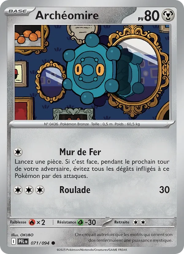 Carte Pokémon Archéomire 071/094 — Flammes Fantasmagoriques