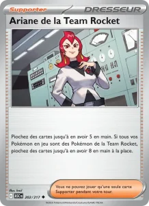 Carte Pokémon Ariane de la Team Rocket 202/295 — Héros Transcendants