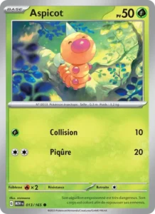 Carte Pokémon Aspicot 013/165 — 151