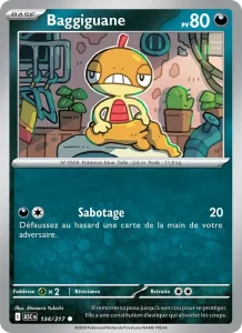 Carte Pokémon Baggiguane 134/295 — Héros Transcendants