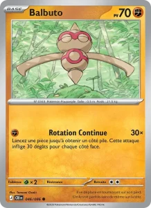 Carte Pokémon Balbuto 046/122 — Chaos Ascendant
