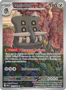 Carte Pokémon Bastiodon 093/120 — Nuit Noire