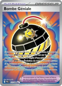 Carte Pokémon Bombe Géniale 113/120 — Nuit Noire