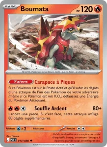 Carte Pokémon Boumata 017/124 — Équilibre Parfait