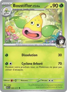 Carte Pokémon Boustiflor d'Erika 005/295 — Héros Transcendants
