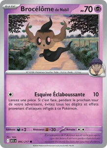 Carte Pokémon Brocélôme de Nabil 095/295 — Héros Transcendants