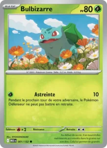 Carte Pokémon Bulbizarre 001/132 — Méga-Évolution