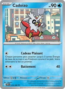 Carte Pokémon Cadoizo 018/122 — Chaos Ascendant