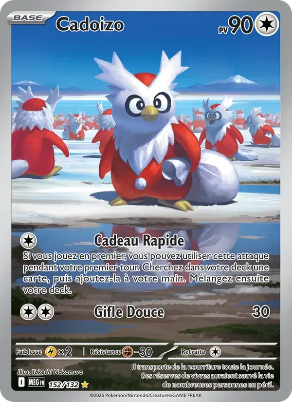 Carte Pokémon Cadoizo 152/132 — Méga-Évolution