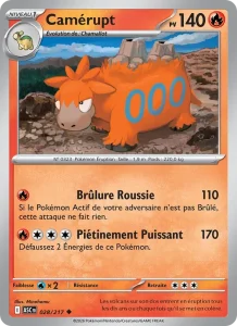 Carte Pokémon Camérupt 028/295 — Héros Transcendants