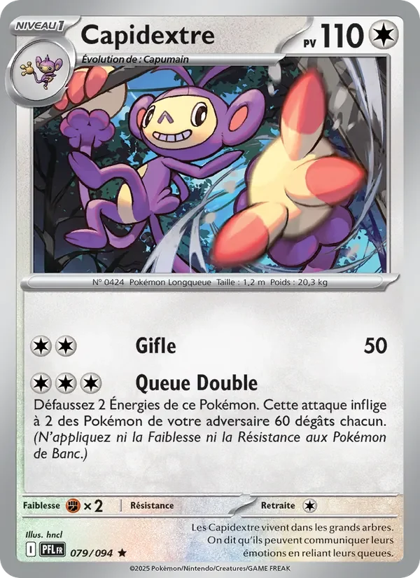 Carte Pokémon Capidextre 079/094 — Flammes Fantasmagoriques