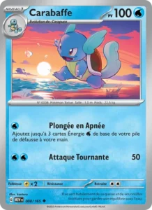Carte Pokémon Carabaffe 008/165 — 151