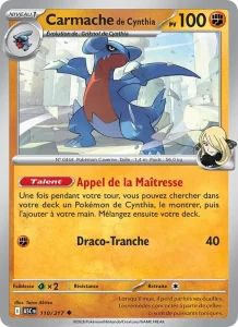Carte Pokémon Carmache de Cynthia 110/295 — Héros Transcendants
