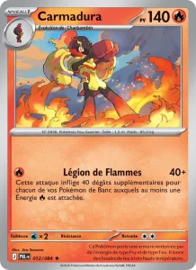 Carte Pokémon Carmadura 012/120 — Nuit Noire