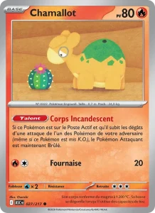 Carte Pokémon Chamallot 027/295 — Héros Transcendants