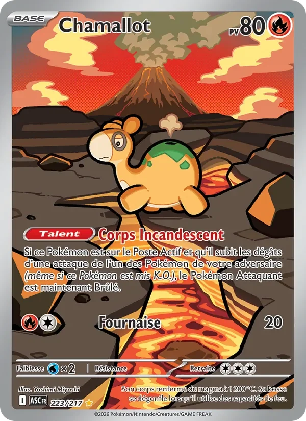 Carte Pokémon Chamallot 223/295 — Héros Transcendants