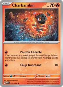 Carte Pokémon Charbambin 019/094 — Flammes Fantasmagoriques