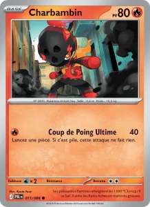 Carte Pokémon Charbambin 011/120 — Nuit Noire