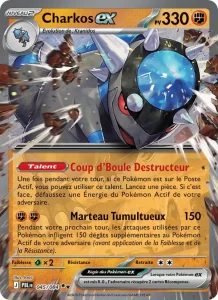 Carte Pokémon Charkos-ex 045/120 — Nuit Noire