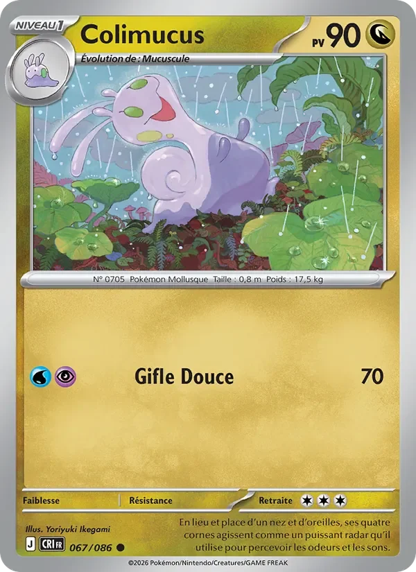 Carte Pokémon Colimucus 067/122 — Chaos Ascendant