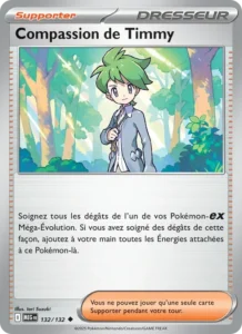 Carte Pokémon Compassion de Timmy 132/132 — Méga-Évolution