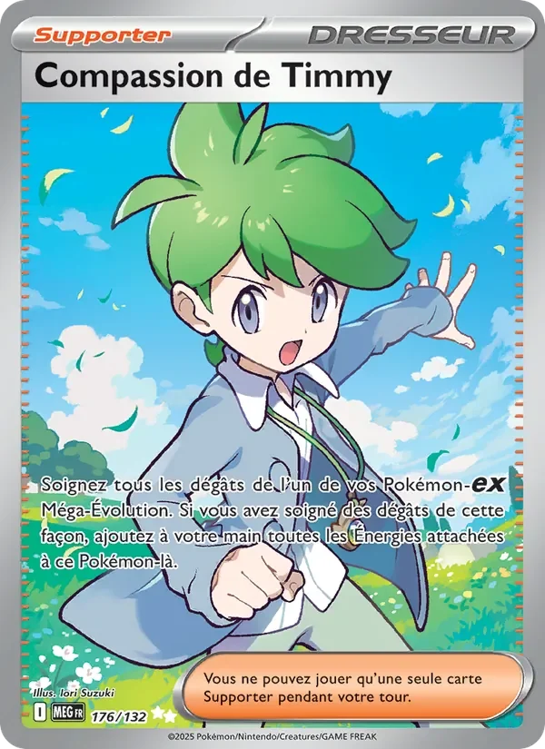 Carte Pokémon Compassion de Timmy 176/132 — Méga-Évolution