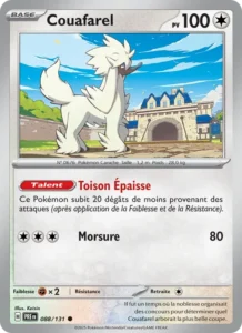 Carte Pokémon Couafarel 088/131 — Évolutions Prismatiques