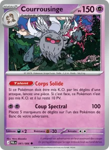 Carte Pokémon Courrousinge 041/120 — Nuit Noire