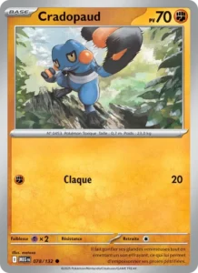 Carte Pokémon Cradopaud 078/132 — Méga-Évolution