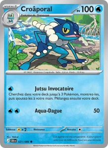 Carte Pokémon Croâporal 021/122 — Chaos Ascendant