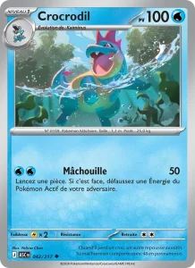 Carte Pokémon Crocrodil 042/295 — Héros Transcendants