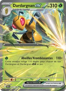 Carte Pokémon Dardargnan-ex 003/122 — Chaos Ascendant