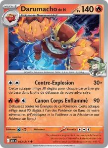 Carte Pokémon Darumacho de N 033/295 — Héros Transcendants