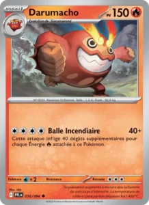 Carte Pokémon Darumacho 016/094 — Flammes Fantasmagoriques