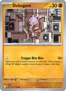 Carte Pokémon Débugant 071/132 — Méga-Évolution