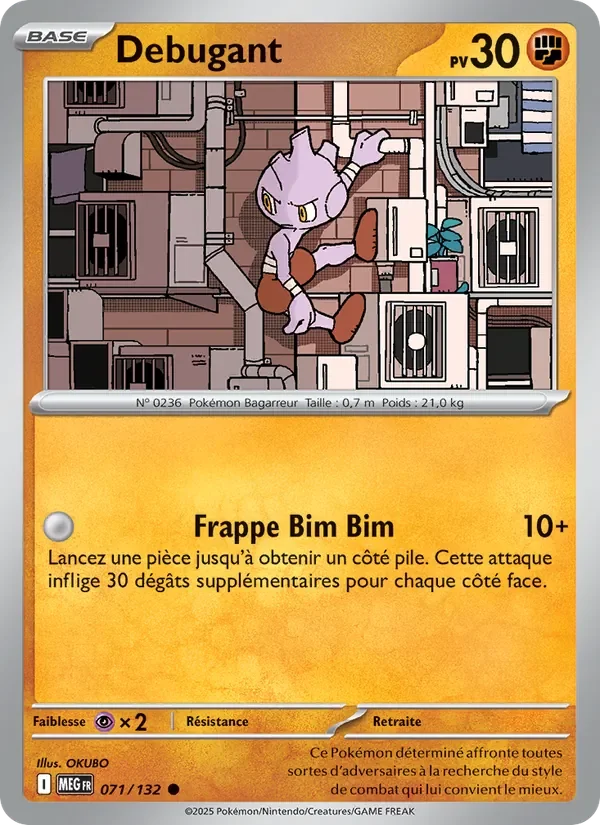 Carte Pokémon Débugant 071/132 — Méga-Évolution