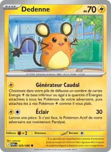 Carte Pokémon Dedenne 029/124 — Équilibre Parfait