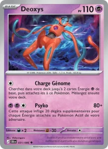 Carte Pokémon Deoxys 031/122 — Chaos Ascendant